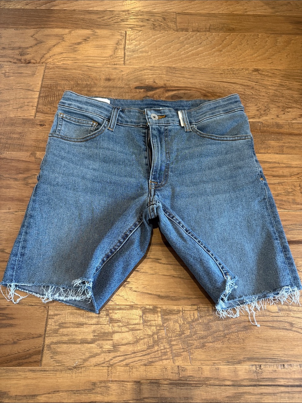 Men's Blue Denim Jean Shorts